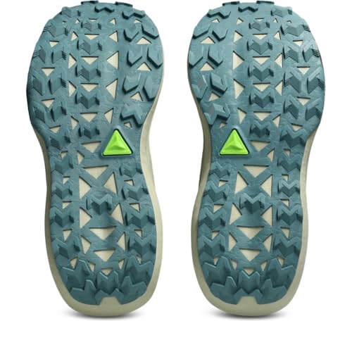 ASICS Men's Trabuco MAX 5 Running Shoes, 12, Vintage Khaki/Foggy Teal