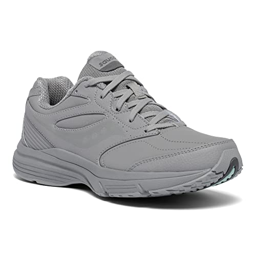 Saucony womens Integrity Wlk 3 Walking Shoes, Grey, 9.5 US