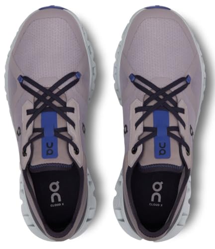 On Womens, Cloud X 3 AD Heron/Glacier 6 Medium