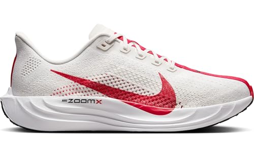 Nike Pegasus Plus Men's Road Running Shoes (FQ7262-003, Platinum Tint/Phantom/Black/University Red) Size 11