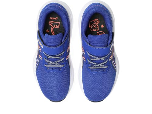 ASICS Kid's PRE Excite 11 PS Running Shoes, K11, Prussian Blue/Orange Glow