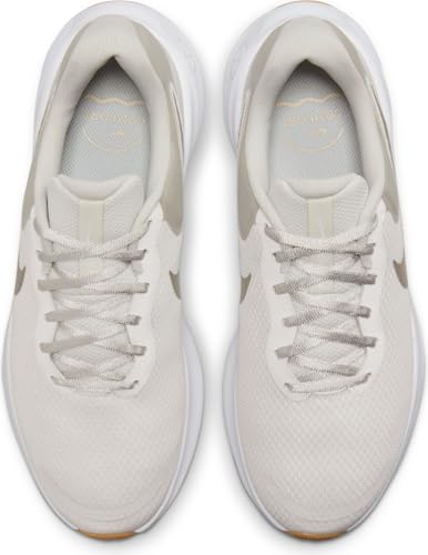 Nike Women's W Revolution 7 Low, Phantom Neutral Olive Light Bone White, 10.5 US