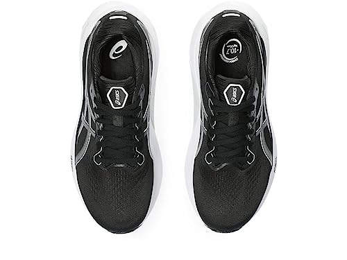 ASICS Women's Gel-Kayano 30 Running Shoes, 13, Black/Sheet Rock