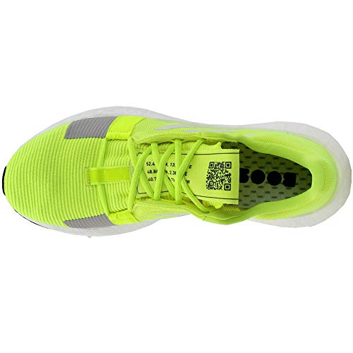 Adidas Men's SenseBOOST GO m Athletic Shoe, Solar Yellow/FTWR White/Grey Six, 11 Standard US Width US