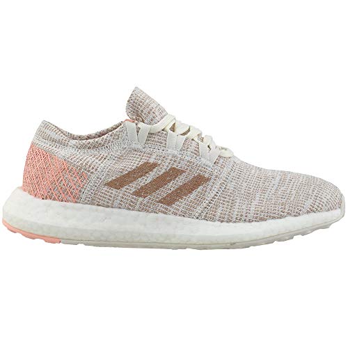 adidas K Pureboost Element White/Pearl/Org Gs Running 6.5