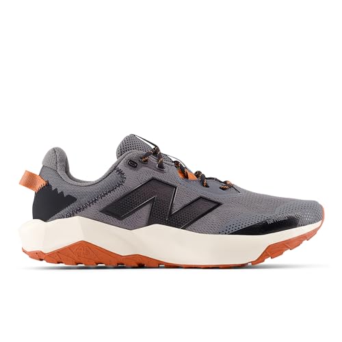 Men's New Balance DynaSoft Nitrel v6 Trail Shoes in Castlerock/Black/Sienna alternate view 3
