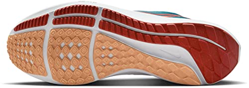 NIKE Air Zoom Pegasus 39, Men's Trainers, Spruce Lt Crimson Valerian, Size 44 EU