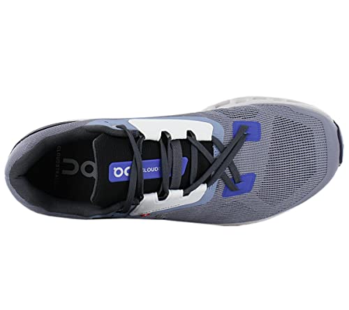 On Mens Cloudstratus Synthetic Textile Midnight Trainers 9 US