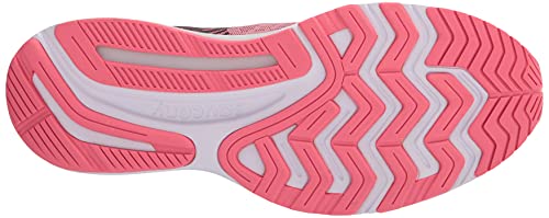 Saucony Women's Guide 14 Running Shoe, Rosewater/Punch, 7