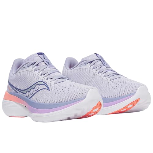 Saucony Women's Endorphin Trainer Sneaker, Aster/Marine, 9.5