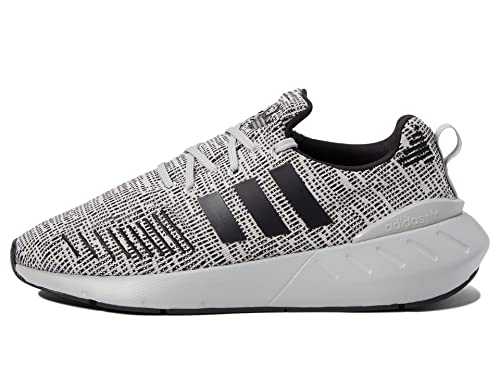 adidas Originals Swift Run 22 (Big Kid) Grey/Black/Grey 6.5 Big Kid M