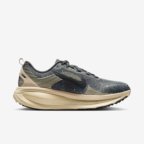Nike Vomero 18 Men's Road Running Shoes (Oatmeal/Anthracite/Volt/Black) Size 8