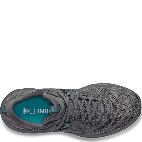 Saucony Women's Omni 21 Running Shoe, Asphalt, 11.5 Wide