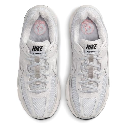 Nike Womens Zoom Vomero 5 White/Vast Grey-Black-Sail (FQ7079 100) - Size 9.5w