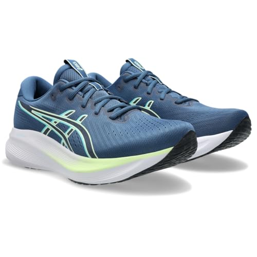 ASICS Men's Gel-Excite 11 (Extra Wide) Running Shoes, 11.5, Grand Shark/Illuminate Yellow