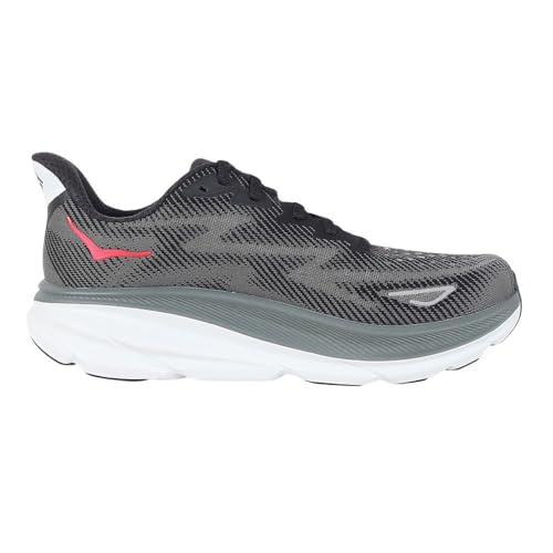 Hoka Men's Clifton 9 Black/Outer Orbit 8 Medium