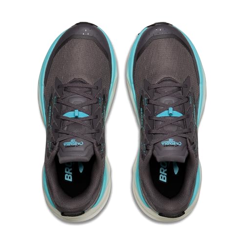 Brooks Women's Cascadia 19 Trainers, Rabbit Black Bluefish, 8.5 US