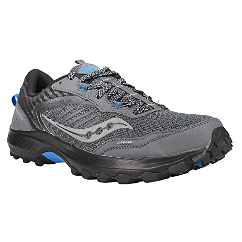 Saucony Men's Excursion TR15 Trail Running Shoe, Shadow/Royal, 11