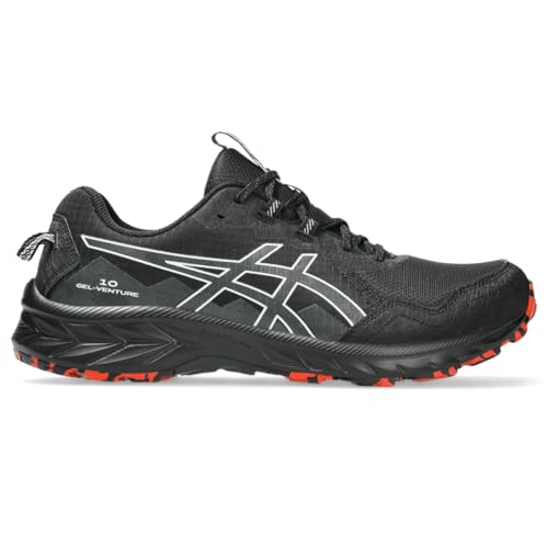 ASICS Men's Gel-Venture 10 Running Shoes, 10, Black/Graphite Grey