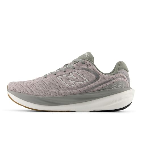 New Balance Men's Fresh Foam X 1080 V15 Running Shoe, Truffle Salt/Slate Grey, 15