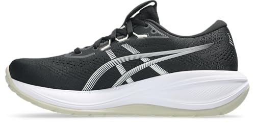 ASICS Men's Gel-Cumulus 28Sneaker, Black White, 12 US