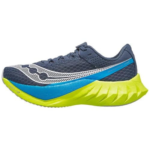 Saucony Women's Endorphin Pro 4 Sneaker, Mirage/Citron, 8