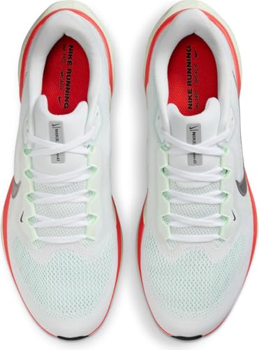 Men's Pegasus 41 (115 - White/Metallic Silver-Barely Green)