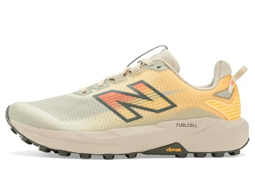 New Balance Womens FuelCell Rebel Trail White Peach/Timberwolf 8.5 B - Medium