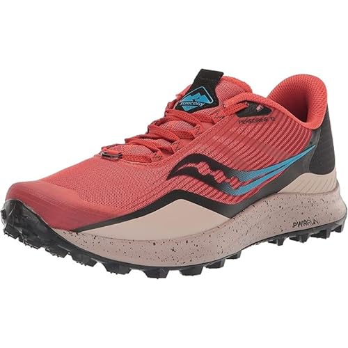 Saucony Men's Peregrine 12 Sneaker, Clay/Loam, 8.5