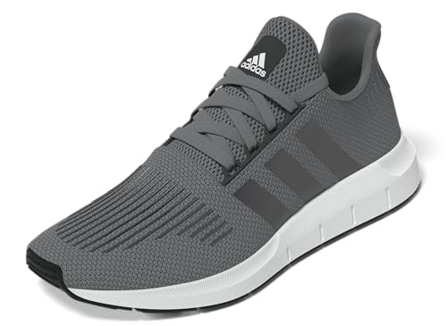 adidas Men's Swift Run 1.0, Grey/Grey/White, 8