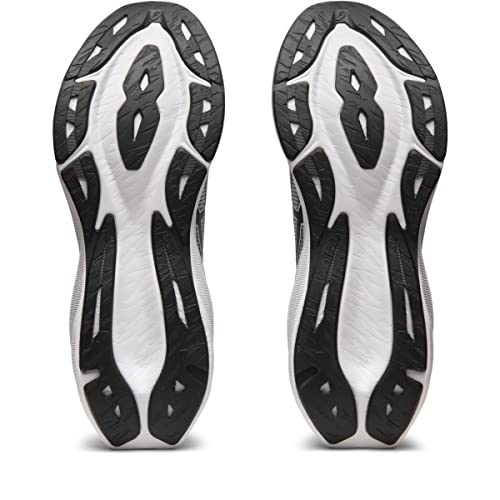 ASICS Men's NOVABLAST 3 LE Running Shoes, 14, Black/White