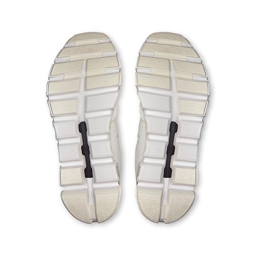 On Women's Cloud 6 Sneakers, White, 8 Medium US