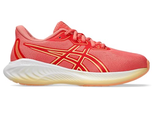 ASICS Kid's Gel-Cumulus 26 Grade School Running Shoes, 6.5, Papaya/Light Orange