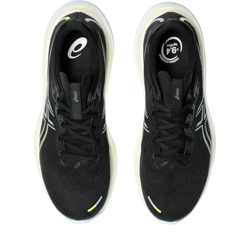 ASICS Men's Gel-Cumulus 26 Running Shoes, 10, Black/Safety Yellow