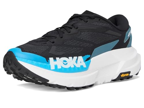 Hoka Women's Mafate X Black/Skyward Blue 8.5 Medium - alternate view 7