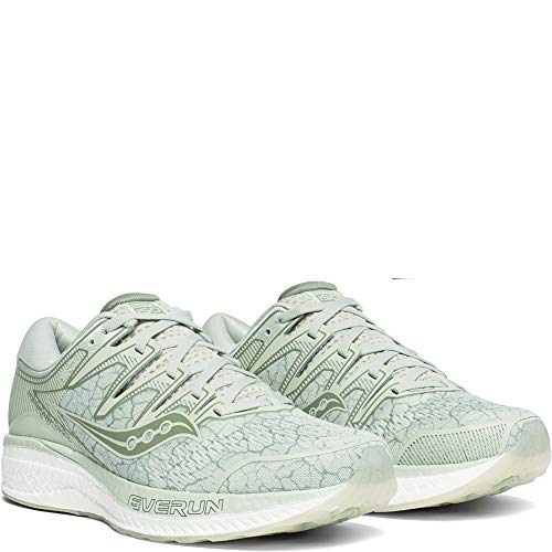 Saucony Women's Hurricane ISO 5 Running Shoe, SAGE Quake
