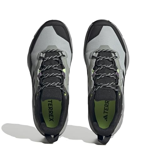 adidas Women's Terrex AX4 Gore-Tex Sneaker, Wonder Silver/Core Black/Grey, 8.5