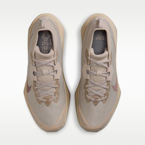 Nike ACG Zegama Men's Trail Running Shoes (Cream II/Safety Orange/Light Orewood Brown) Size 9 - alternate view 4