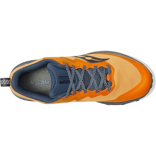 Saucony Men's Peregrine 14 GTX Sneaker, Peel/Shadow, 7.5