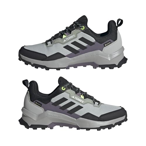 adidas Women's Terrex AX4 Gore-Tex Sneaker, Wonder Silver/Core Black/Grey, 8.5