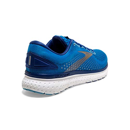 Brooks Mens Glycerin 18 Running Shoe - Blue/Mazarine/Gold - D - 14