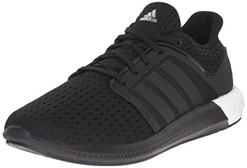 adidas Performance Men's Solar Boost M Running Shoe, Black/Black/Silver, 6.5 M US