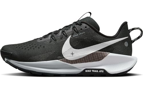 Nike Men's Pegasus Trail 5 Black/White/Anthracite/Wolf Grey 9.5 Medium