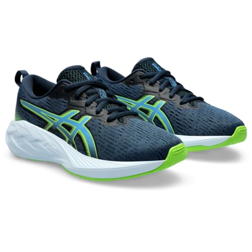 ASICS Kid's NOVABLAST 4 Grade School Running Shoes, 1.5, French Blue/Waterscape