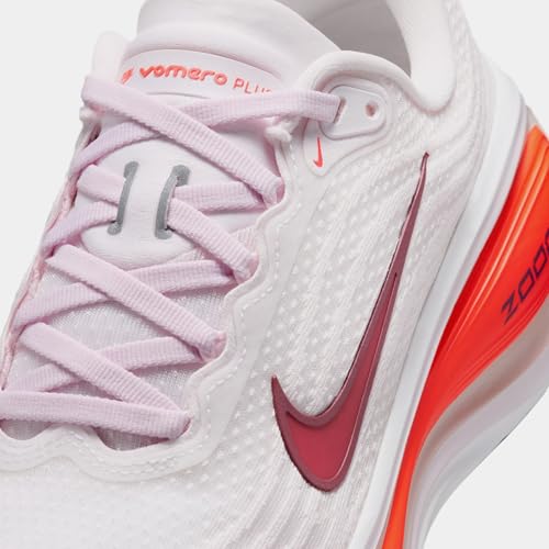 Nike Vomero Plus Womens Running Shoes (Pearl Pink/Team Crimson) Size 9