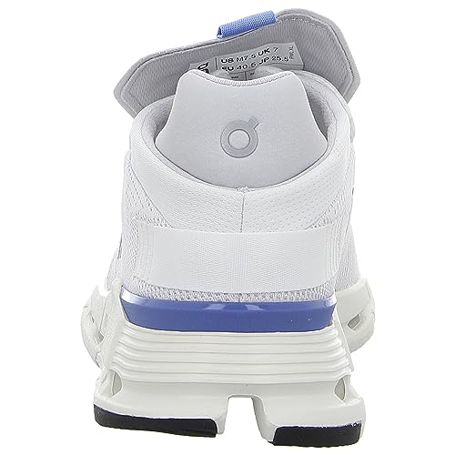 Cloudnova Mens Running Shoes (White/Blue), 9.5