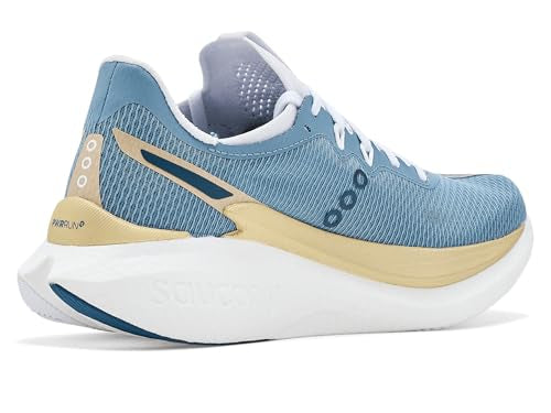 Saucony Women's Endorphin Pro 5 Sneaker, Storm/Gilded, 11.5