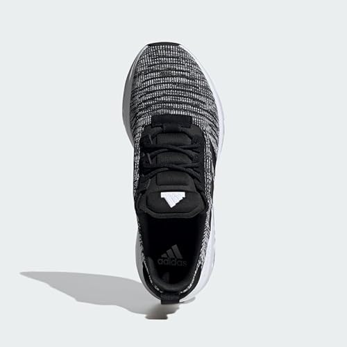 adidas Swift Run Shoes Black/Black/White