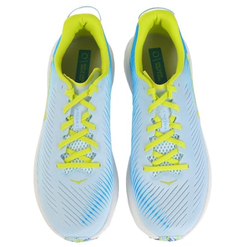 HOKA ONE ONE Men's Rincon 3 Running Shoes, Ice Water/Diva Blue, 8 M US - alternate view 3