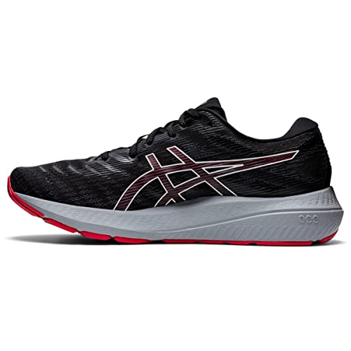 ASICS Mens Gel-Kayano Lite 2 Running Shoes, 11, Black/White